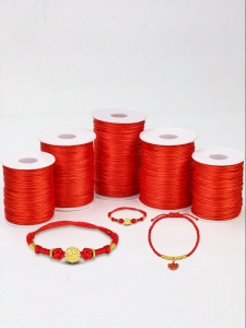 Red Chinese Knot Weaving Line