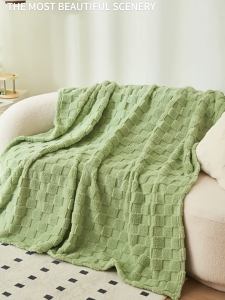 OutingSG-Comfort Taffeux Blanket Sofa Blanket Multi-function Air Conditioning Quilt