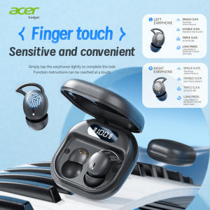 Acer | Acer Ohr507 Bluetooth Wireless Headphones Sleep Headphones In-Ear Design Comfortable to Wear Suitable for Sports Running Fitness Compatible with Mobile Phones Tablets and Laptops Recommended as a Gift for Lovers