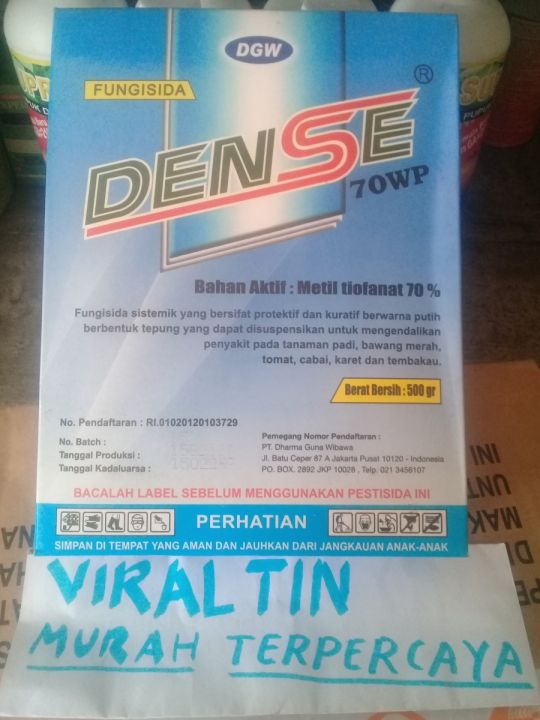DENSE 500 GR FUNGISIDA TANAMAN Lazada