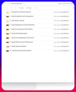 VIDEO TUTORIAL Master Splunk Enterprise Certified Admin (Splk-1003) Course