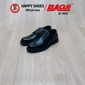 [🥇บาโอจิแท้100%🔢ไซส์39-46🆓ฟรี...ถุงเท้า 1 คู่] BAOJI รองเท้าคัทชูชาย รองเท้าหนังหุ้มส้น รองเท้าทางการชาย รุ่น BJ8002 หล่อเท่ หนังนุ่ม สบายเท้า