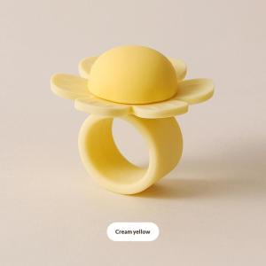 Flower Design Silicone Door Knob Protector Anti Collision Handle Cover Baby Safety Soft for Bedroom