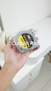 KKBS CURTAIN Morandy Rod Langsir/Kayu Langsir Aluminium Alloy Single (Morandy Curtain Rod Complete Set)