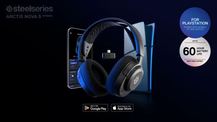 SteelSeries Arctis Nova 5P for PlayStation Cross-Platform Wireless