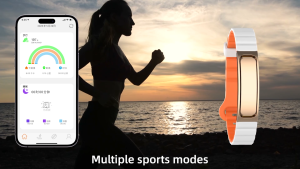 Lige chống muỗi Vòng tay thông minh screenless Đồng hồ thông minh nam giới và không thấm nước cho nữ Thiết bị theo dõi sức khỏe tập luyện không có màn hình đồng hồ thể thao