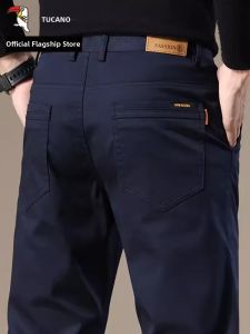 TUCANO | Mens Straight Leg Cotton Business Casual Pants
