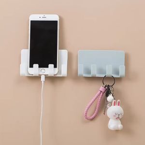 HC04 - Gantungan Tempel Handphone Holder 4 Hook Hanger Serbaguna