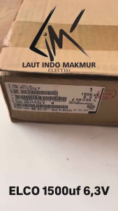 5 BUAH ELCO 1500UF 6.3V KAPASITOR PANASONIC ups CAPACITOR 1500UF 6.3 VOLT KAPASITOR ELKO 1500 UF 63V 1500 UF 63 Vups stabilizer