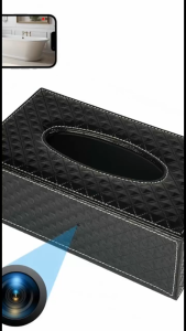 Tissue Box WiFi Spy Hidden Pinhole Camera