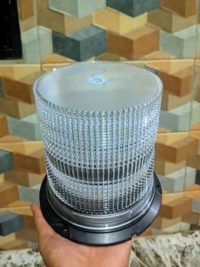 Cover Mika Lampu Rotari Ukuran Xenon Tanpa Lampu Tapak Besi & Plastik