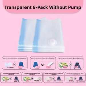 Vacuum Storage Bag for Clothes Bedding and Plush Toys