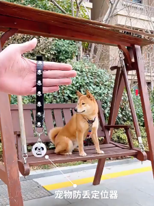 Kolar Penjejak Haiwan Peliharaan GPS Pintar 2025 Untuk Kucing Anjing Bluetooth 5.2 Peranti Anti Hilang Penjejakan Lokasi Masa Nyata Reka Bentuk Kalis Air Reka Bentuk Kalis cat collar with tracker cat gps collar