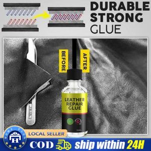 【Local Delivery】 Leather Repair Liquid Glue Agent 30ml/50ml Home Car Sofa Seat Leather Jackets Scratches Cracks Stable Repairing Cleaning Fluid LZC-Leather-Glue