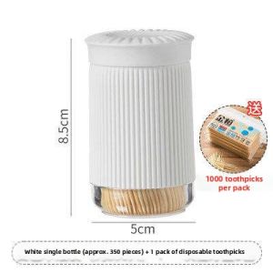 Luxury Simple Portable Hotel Toothpick Box