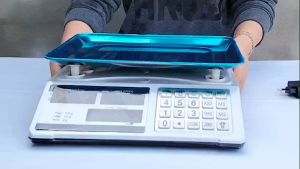 40kg Stainless Steel Electronic Pricing Scales Electronic Pricing Scale Precision Commercial Home Fruit Platform Scale