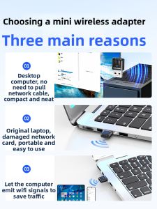 Comfast | USB Wifi 6 Dual Band Wireless Network Adapter