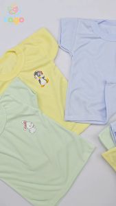 Baju Kaos Oblong Pendek Bayi Warna Mega Baby Shirt