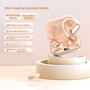 MOON JUNE | Voice-Controlled High-End Wireless Ear Hook Bluetooth Headset