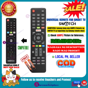 SWITCH Smart TV Remote Control Replacement SW-32WHL01 SW-42WHL01 SWITCH WHALE OS Smart TV Remote SWITCH alluremarketplace2nd