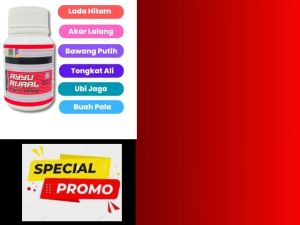 kapsul kencing tidak lawas AYYU RIJAAL / Prostate Supplement for bladder control