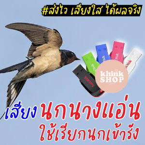 เมมเสียงเรียกนกนางแอ่น แฟลชไดร์ฟเสียงเรียกนกนางแอ่น เสียงเรียกนกนางแอ่น เสียงนอกใช้ล่อนกเข้ารัง