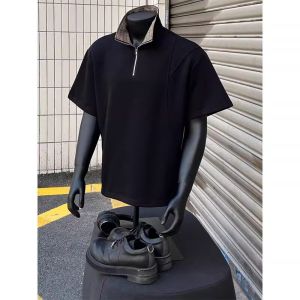 XIBAIYI | Áo Polo Áo Thun Mở Rộng Half Zip Siêu Lớn