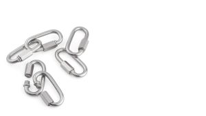 Profesional Locking Carabiner Climbing Safety Lock Stainless Alloy Panjat Tebing Kecil Kuat