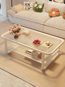 ZHUOHE | Cream Style Small Home Coffee Table