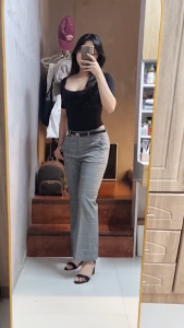 Giordano Womens Slacks Pants Boot Cut Fit