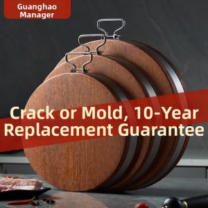 HAOGUANJIA | Antibacterial and Anti-mold Black Gold Rosewood Cutting Board