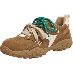 Fleece-lined Casual Retro Sneakers