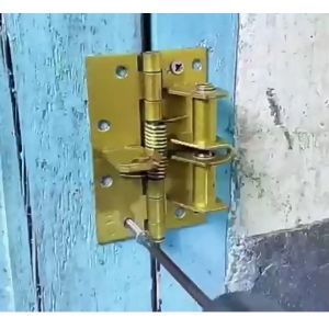 Bản Lề Lò Xo Đóng Cửa Tự Động Có Chốt Gài 90 độ Bộ Tự Động Đóng Cửa(có kèm vít)-HAUSE