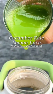 Kale Cucumber Detox Tea Blend | Healthy Green Drink | Supports Weight Management | Super Greens Smoothy