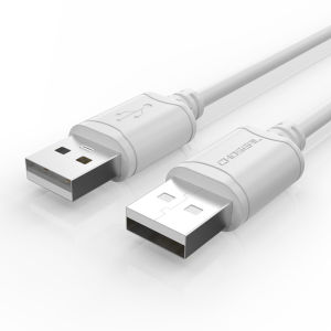 Choseal | Male to Male USB 2.0 Data Cable for External Hard Drive Laptop Cooling Extension