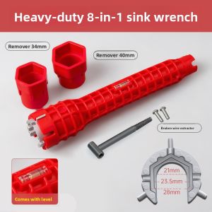 LECAN | Plumbing Multi-Function Wrench for Faucet and Pipe