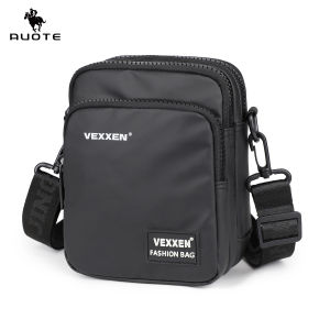 AUOTE Mini Shoulder Bag Mens Waterproof Phone Bag Fashion Messenger Bag Portable Large Capacity Cross Body Bag Lightweight Casual Bag Leisure Sport Street Bag
