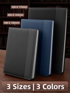 deli | Thickened Business Notebook For College Simple Artistic Diary Planner Thick Soft Cover Notebook