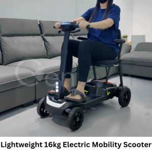GENTECH Electric Mobility Scooter Folding Lightweight 16KG Compact Size