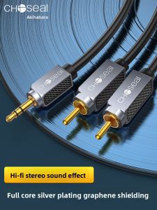 Choseal | Dây Cáp Âm Thanh 3.5mm sang Dual RCA