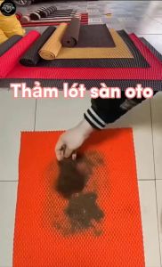 THẢM LÓT SÀN CAO SU LOẠI 1 - 9 MÀU CHO MỌI LOẠI XE TỪ 4-45 CHỖ XE TẢI XE KHÁCH XE CONT