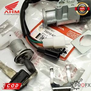KUNCI KONTAK ASSY SET SUPRA SUPRA X SUPRA FIT HONDA KEV KUALITAS ORIGINAL ASLI AHM GEMBOK KONCI