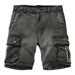 YUANZOU | Summer Elastic American Style Casual Short Pants Multiple Pockets Retro Sporty