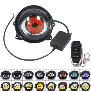Cool Decoration Dynamic LED Car Headlights Devil Eye LED Car Light Headlight Assembly Modified Eagle Eye Light Cars Accessory