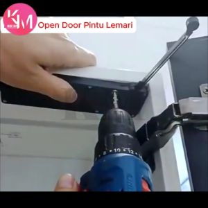 Penyangga Peredam Pintu Lemari Push Open One Touch Otomatis Untuk Membuka Lemari Pakaian