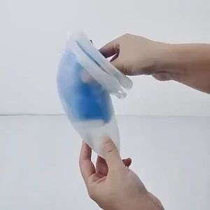 Wearable urinal Urine Collector Silicone Adults Man Woman Elderly Urinal with Catheter Bags