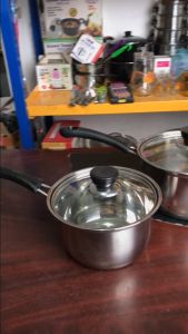 Panci Susu Tutup Kaca / Panci Susu Tutup Kaca 16 18 Murah PJM006-007