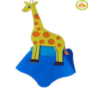 Deer Headdress Kindergarten Performance Props Kids Hat Giraffe Reindeer Horn Sika Deer Animal Headgear Mask