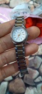 Đồng hồ nữ FEDE size:22mm dây thép không gỉ second hand si nhật- đã qua sử dụng