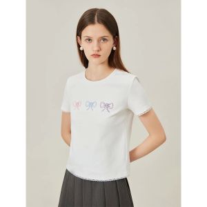 เสื้อยืดคอกลมแขนสั้นพิมพ์ลายแฟชั่นฤดูร้อน ทรงสลิมฟิต ผ้าโพลีเอสเตอร์ ระบายอากาศได้ดี เสื้อผ้าทำงานสไตล์ยุโรปและอเมริกัน